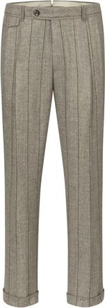 Windsor Broeken, Heren, Beige, M, Katoen, Cino Katoen Chino