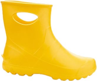 Lemigo Unisex Very Light Garden Rain Boots Made of EVA Womens Mens Wellington Boots 36-47 EU, yellow, 8 UK