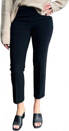 Joseph Ribkoff Womens Slim Fit Tapered Pant In Black