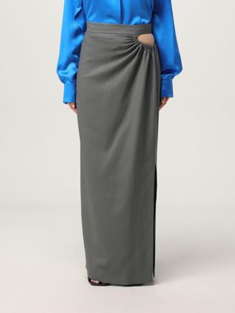 Max Mara Gonna cut-out Max Mara in misto lana e seta
