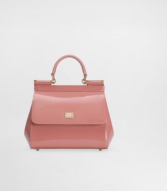 Dolce & Gabbana Medium Sicily Handbag - Woman Handbags Pink Onesize