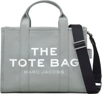 Marc Jacobs Canvas Medium Tote - female - Marc Jacobs - Shopping Bags - Gray - ONE SIZE - Bags