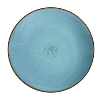 Medard De Noblat Plato llano (x6) gres turquesa