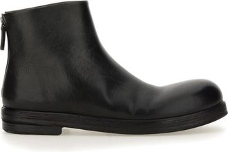 Mars&egrave;ll Black Leather Boots