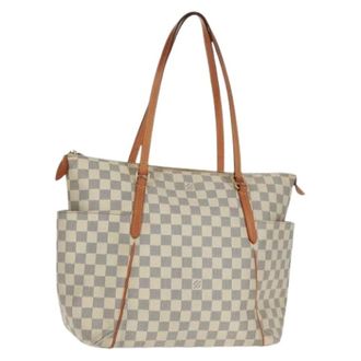 Louis Vuitton Pre-owned Tote Bags, female, White, Size: ONE SIZE Pre-owned Tote Bag