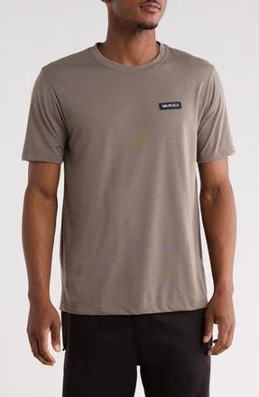Rvca Icon Performance T-Shirt in Mushroom at Nordstrom Rack, Size Xx-Large
