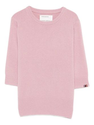 Extreme Cashmere Top in cashmere - Rosa