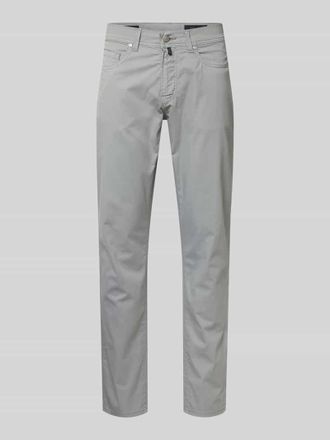 Pierre Cardin Regular Fit Hose mit Eingrifftaschen Modell Lyon in Hellgrau, Gr&ouml;&szlig;e 31/32