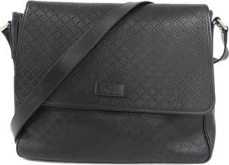 Gucci Diamante Black Shoulder Bag (Pre-Owned)