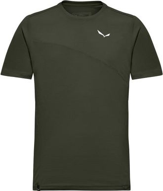 Salewa Puez Sporty Dry T-Shirt Funktionsshirt f&uuml;r Herren | oliv