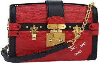 Louis Vuitton Pre-owned Cross Body Bags, female, Red, Size: ONE SIZE Pre-owned Vintage Epi Leather Shoulder Bag