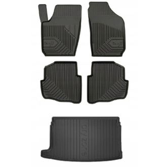 OEM Set 77 Alfombrillas Y Tapete Vw Polo 4 Hatchback 2001-2009 G