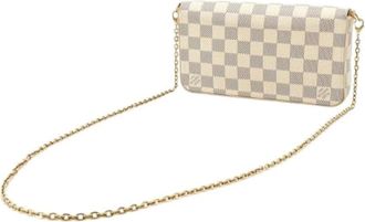 Louis Vuitton Pre-owned Cross Body Bags, female, White, Size: ONE SIZE Pre-owned Vintage Crossbody Bag
