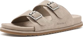 Bearpaw Darcy Womens Sandals Mushroom : 10 M, Leather