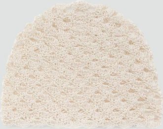 Mango Cappellino crochet grezzo - Donna - Taglia unica - MANGO