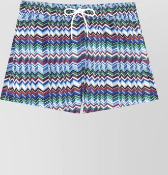 Missoni shorts elastic waistband adjustable drawstring