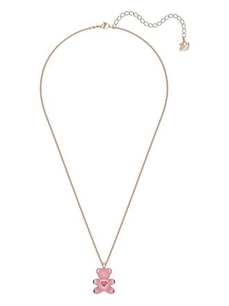 Swarovski Teddy halsketting - Roze