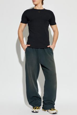 Diesel Top T-RIBBER-DCO, Mens, Black