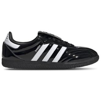 adidas Womens adidas Originals Samba Long Tongue - Shoes Black/Black/White Size 10.0