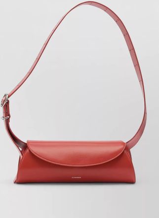 Jil Sander small structured shoulder bag with adjustable strap