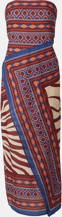 Johanna Ortiz Printed wrap dress