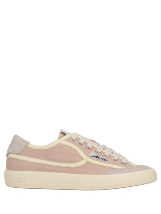 Autry Pink Logo Sneakers