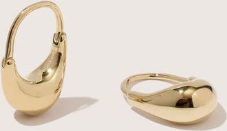 Otiumberg 14kt Gold Vermeil Small Roscida Hoop Earrings in Yellow Toned Gold at Nordstrom