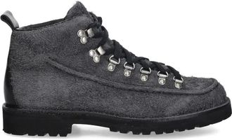 Fracap Magnifico M60 lace-up hiking boots - men - Calf Leather/Calf Leather/Rubber - 41 - Grey
