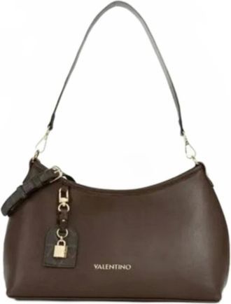 Mario Valentino Lyssa Re Schoudertas - Dames - Tassen - Bruin - Maat: ONE Size