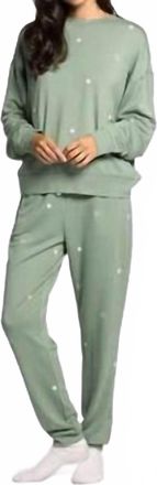 Thread & Supply Belle Pajama Set In Sage
