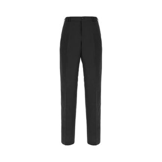 Pantaloni Torino Heren, Broeken, Zwart, Maat: L