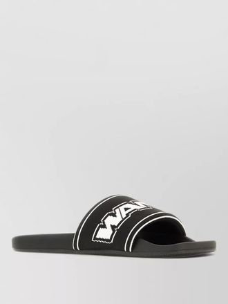 Alexander Wang rubber slides slippers open toe design