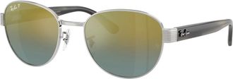 Ray-Ban Sunglasses, unisex, Gray, Size: 54 MM Stylish Sunglasses Rb3766Ch Color 003/J0