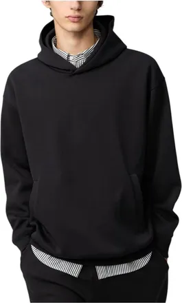 Uniqlo Sweat Oversized Hoodie Black 482309-09