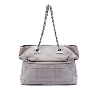 Dior Pre-owned Dior Lambskin Cannage Granville Chain Tote Ladies AB70H3T3KINHMH8I