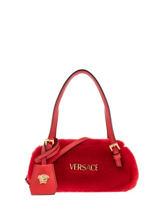 Versace Tag Bowling mini-schoudertas - Rood