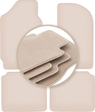 OEM Alfombrillas Beige Premium Para: Fso Polonez Liftback 1971-2002