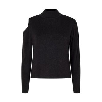 Pepe Jeans London Chique Eliza Coltrui met Meticulous Attention to Detail - Dames - Coltruien - Zwart - S - Truien & Vesten