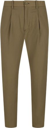 Herno Chino broeken - Heren - Chinos - Groen - S - Broeken
