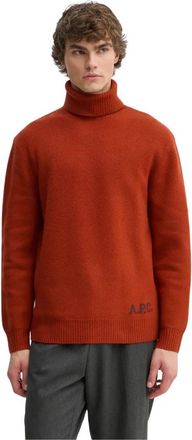 A.P.C. Coltruien - Heren - Coltruien - Oranje - S - Truien & Vesten