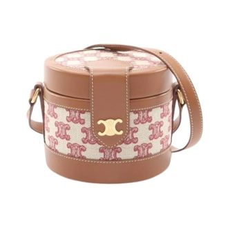 Celine Pre-owned Cross Body Bags, female, Brown, Size: ONE SIZE Pre-owned Vintage Shoulder Bag