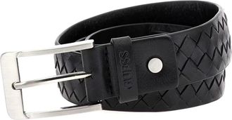 Guess Gif 233Lea 35 Riem - Heren - Riemen - Zwart - ONE Size - Leer - Accessoires