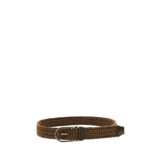 Ermenegildo Zegna Cintur&oacute;n - Accessories - Hombre - Marr&oacute;n - 105 CM