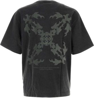 Off-white Vintage Cotton T-Shirt - Black