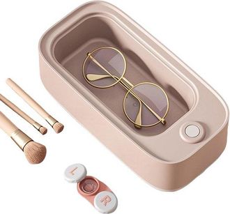 OEM Limpiador Ultras&oacute;nico - Joyas, Relojes Y Gafas - Limpieza Profunda - Vibraciones De 45000 Hz - 21 Cm De Longitud - Gris