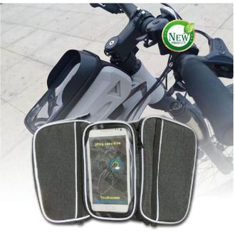 Trade Shop Trade Shop - Borsa Custodia Impermeabile Telefono Motocicletta Bicicletta Manubrio Bag Zx-9425