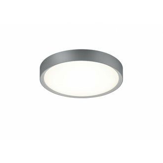 Trio Plaf&oacute;n Redondo Clarimo Led Regulable Aluminio Ip44 &Oslash;33 Cm Lighting