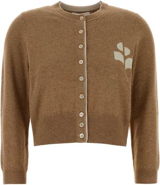 Isabel Marant Biscuit Cotton Blend Lona Cardigan