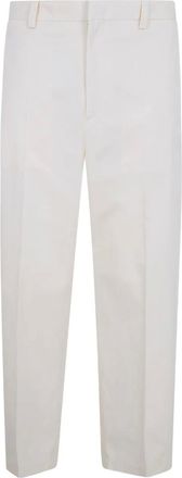 Jil Sander Pantaloni in cotone - Toni neutri