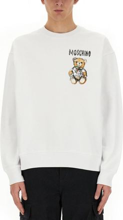 Moschino Drawn Teddy Bear Sweatshirt-Uomo